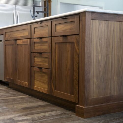 solid wood kitchen cabinet bottom